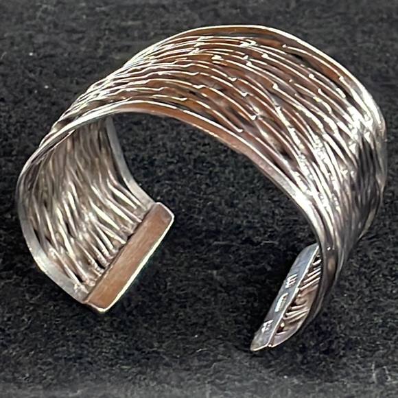 Sterling Silver Cuff Bracelet - Picture 4 of 4